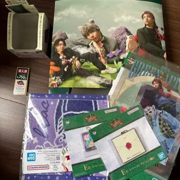 굿즈 세트 (포스터, 타월, 클리어 파일) 제일복권 팝