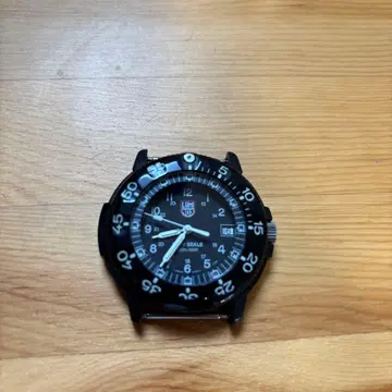 [정크제품] LUMINOX 네이비씰 블랙 아날로그 시계