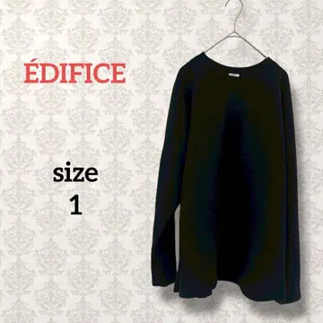 에디피스 [1] 블랙 맨투맨 일본제 심플 노움코어 캐주얼 긴팔