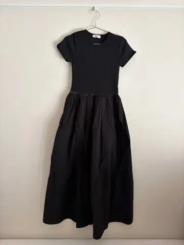 MY WEEKNESS 블랙 combi dress 롱 원피스 L 사이즈