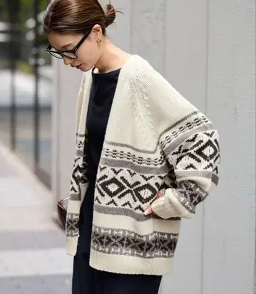 FRAMeWORK 자카드 가디건