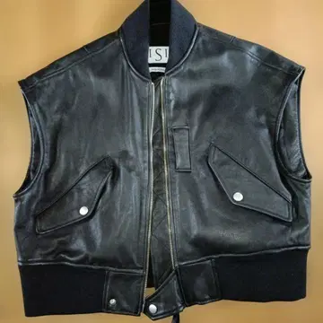 SISII 가죽 라이더 베스트