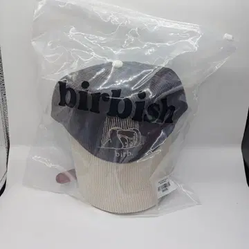 birb 코듀로이 캡 브라운/크림