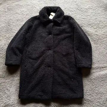 [미사용 새상품] 유니클로 방풍 아우터 플리스 스텐카라 코트 M