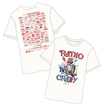 RADIO CRAZY 2025 티셔츠