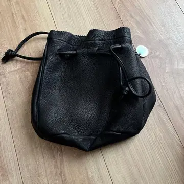 SUNKU 가죽 복조리 블랙