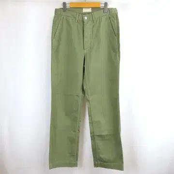 새상품급 PHIGVEL 버튼 플라이 헤링본 베이커 워크 팬츠 33