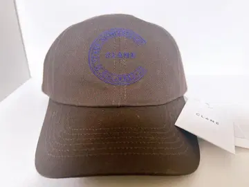 완판템 택 포함 미사용 새상품 CLANE 10TH 로고 캡 브라운