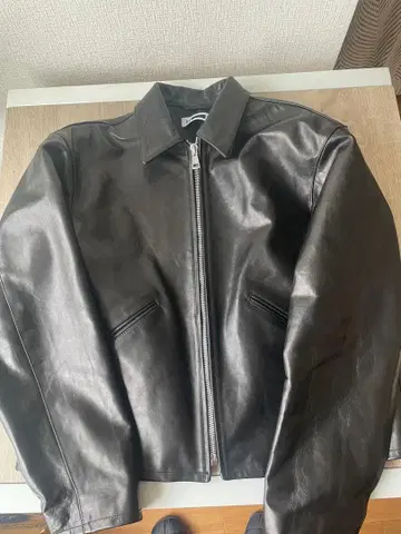 H BEAUTY&YOUTH 호스 가죽 70s 스포츠 자켓 S