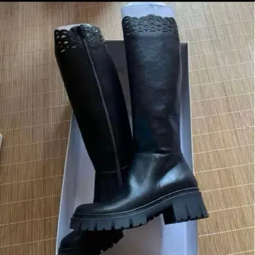 RANDA 롱 부츠 블랙 L 사이즈