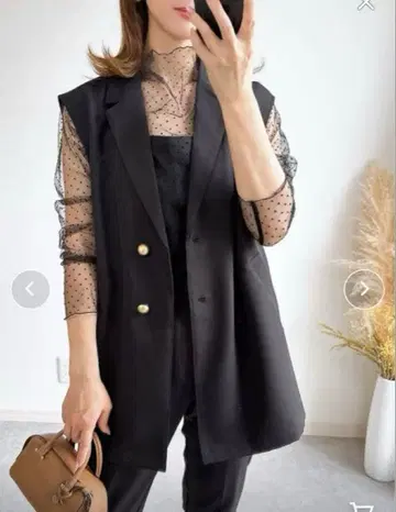 [완판템] 도트 시어 블라우스