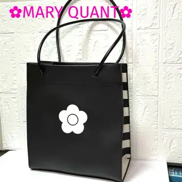 [새상품급] MARY QUANT x AZUL 콜라보*데이지 토트백 블랙
