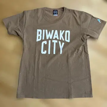 BIWAKO CITY 브라운 T셔츠 L 사이즈