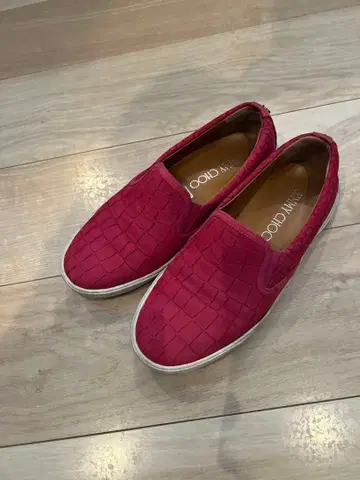 지미추 jimmychoo 핑크 슬립온