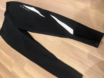 CRONOS 블랙 맨투맨 팬츠