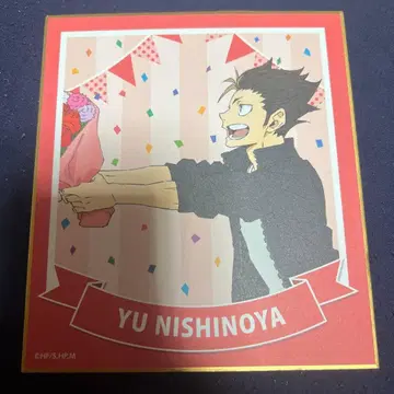 하이큐 도큐 핸즈 색지 니시노야 유우