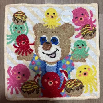 러브러리 바이 페이 나니와 타코야키 테디 손수건