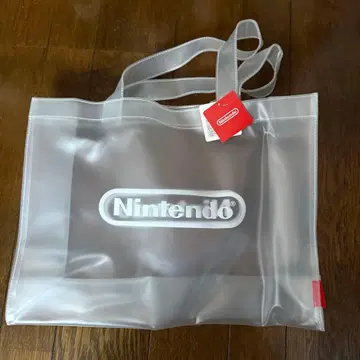 닌텐도 스토어 클리어백 토트백