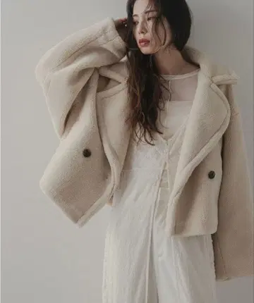 테디베어 숏코트 아우터
