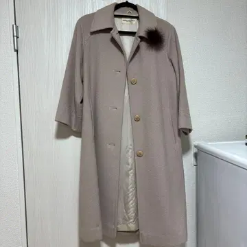 울 혼방 롱 코트