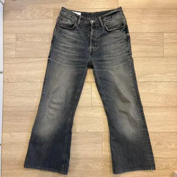 ZARA 와이드 플레어 핏 데님 이번 시즌 완판템 사이즈 38