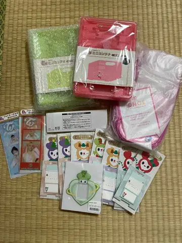 TWICE 굿즈 모음 온라인 복권 응원봉 케이스 미니 컨테이너 외