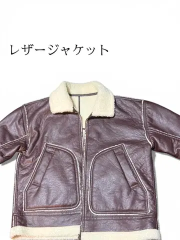 보아 라이더스/플라이트 자켓 브라운