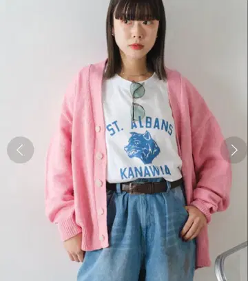 [WHIMSIC] 슬라브얀 니트 가디건