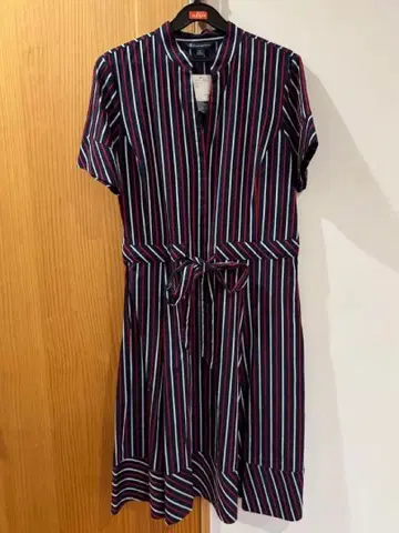 새상품 브룩스브라더스 스트라이프 반팔 셔츠 원피스