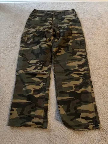 카모플라쥬 카고 팬츠