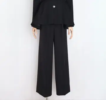 GIRLISH St.cecilia 턱 팬츠 블랙 36