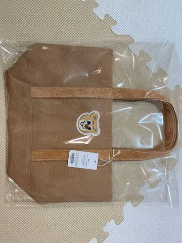 새상품 올드 테디 와펜 토트백 베이지 소