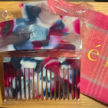 enoi 크리스마스 코프레 헤어 클립 빗 복조리