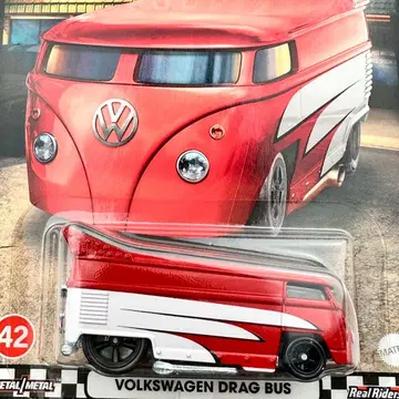 핫휠 프리미엄 미니카 부엘바드 VW 드래그 버스