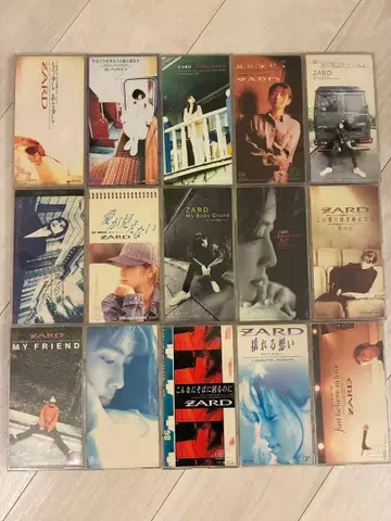 ZARD 8cm 싱글 CD 묶음 판매 15장