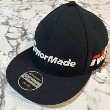 컨디션 최상 TaylorMade TP5 골프 캡 블랙 ONE SIZE