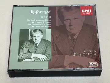 단종 3CD J.S. 바흐: 평균율 클라비어 곡집 E 피셔 S35