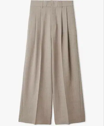 미라 오웬 드라이 터치 2턱 와이드 팬츠