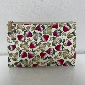 문고야 오제키 딸기 무늬 파우치 미사용 새상품 완판템