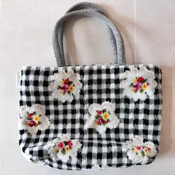 페이러 비시 체크 미니 토트백