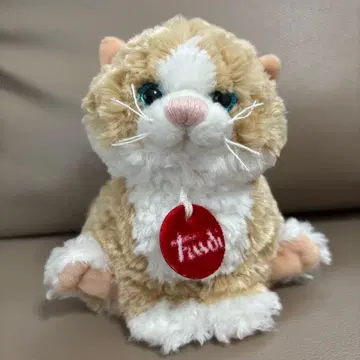 Trudi 트루디 봉제 인형 고양이 cat 고양이 브라운 화이트