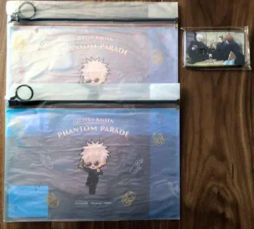 주술회전 팬파레 복권 고죠 사토루 파우치 아크릴 블록