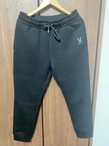 사이코 버니 블랙 조거 팬츠 L 사이즈