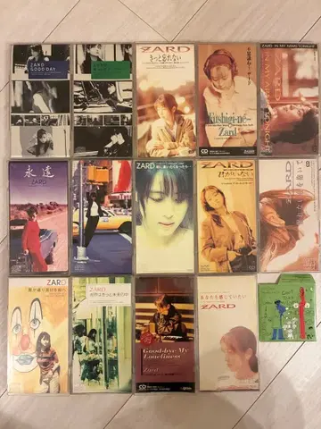 ZARD 8cm 싱글 CD 묶음 판매 15장