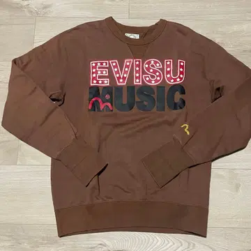 사이즈 44 MUSIC 맨투맨 에비수