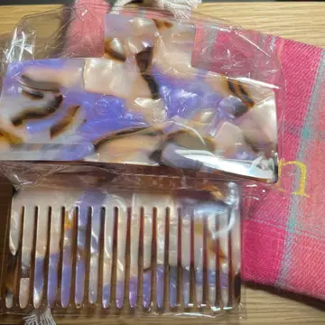 enoi 크리스마스 코프레 헤어 클립 빗 복조리