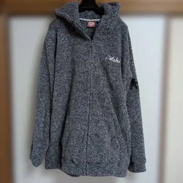 Gotcha 후드 부착 그레이 후드티