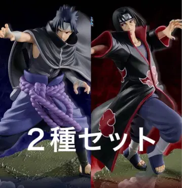 NARUTO 나루토 질풍전 우치하 사스케 이타치 피규어 2종 세트