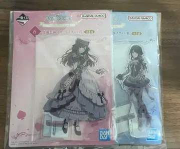 샤니마스 제일복권 츠키오카 코가네 카자노 토오리 아크릴 스탠드 2개 세트