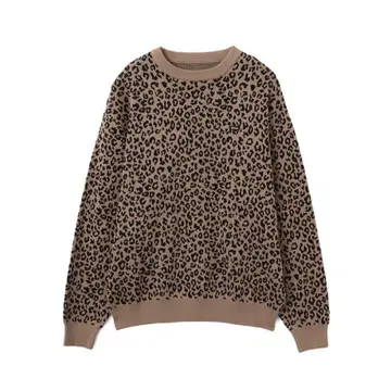 atmos 레오파드 니트